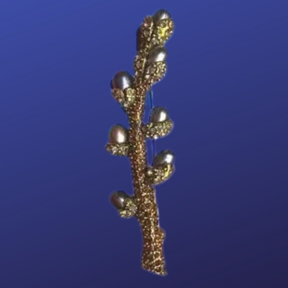 HEIDI DAUS “Pretty Pussy Willow” Pin Brooch, Signed, RETIRED/SOLD OUT, NWOB - Picture 1 of 5